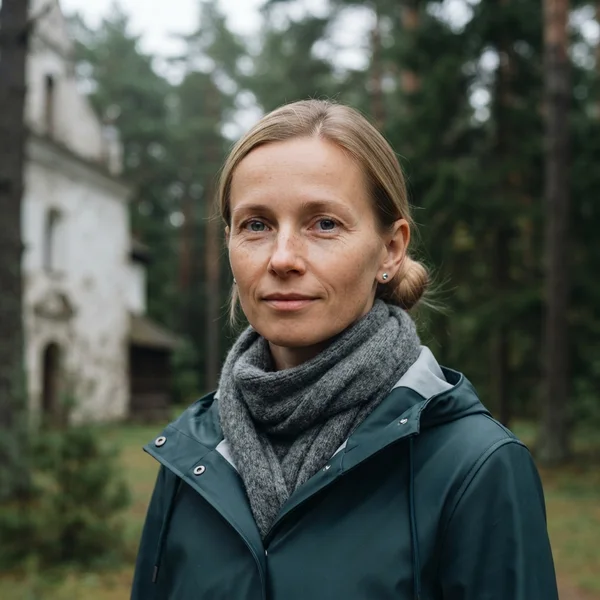 Marta Wenta, autorka przewodnika Kościół w Miastku